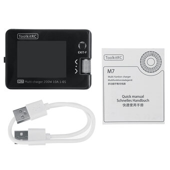 Nabíječka ToolkitRC M7 s balancérem Nová Doprava ZDARMA - 9