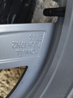 Originál alu kola 17" na Škoda Octavia IV. letní zánovní - 9
