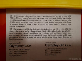 Baby Clemmy, gumové měkké kostičky, 42ks, 6-18měs. - 9