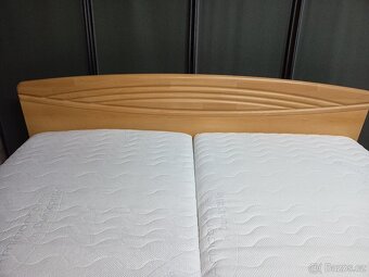 Prodám hezké MDF letiště 180 x 200 cm s lamelovými polohovac - 9