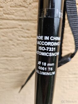 Carvingové lyže ATOMIC (170cm) s vázáním - 9