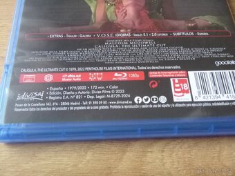 blu-ray PULP FICTION + CALIGULA ULTIMATE CUT - 9