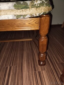 Sedačka masiv dřevo - 9