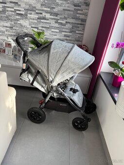 Sportovní kočárek Valco Snap 4 TailorMade, grey marle - 9