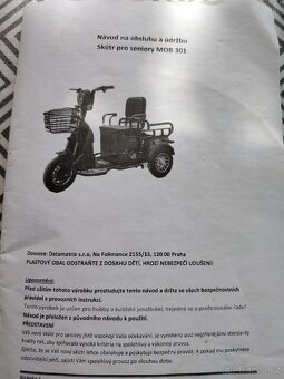 Skútr pro seniory - 9