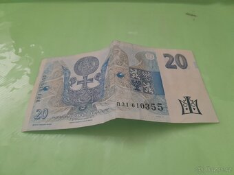 PAPÍROVÁ DVACETIKORUNA PAPÍROVÁ 20 VIZ FOTO IHNED K PRODEJI - 9