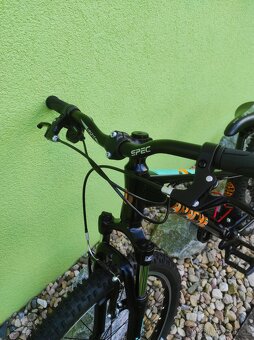 Značkové dětské kolo APACHE TAURI 24" (černá) - 9