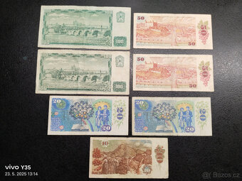 Bankovky Československo 1961 - 1988 - 9