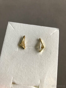 Zlatá souprava, náušnice a prsten - 9