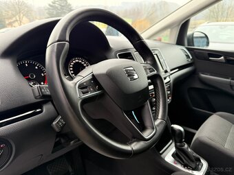Seat ALHAMBRA 2.0 TDi DSG LED NAVI KAMERA WEBASTO 7 MÍST - 9