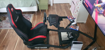 Trak Racer TR8 Pro Racing Simulator + Recliner Seat - 9
