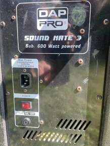 Aktivní DAP Audio: 4x Bass + 2x vršek + obaly a case. - 9