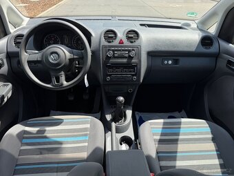 ► VW CADDY MAXI 1,6 MPI BEN/LPG - 7 MÍST, PARK. SENZORY ◄ - 9