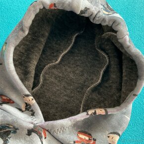 NOVÁ- Handmade teploučká mikinka- 110/116 - 9