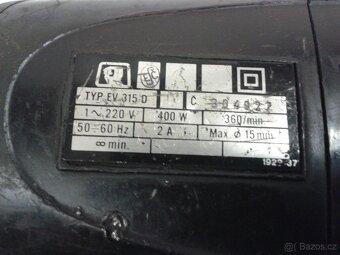 Vrtačka NAREX EV315D s úhlovým sklíčidlem - 9