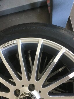 4 ALU KOLA 19” MERCEDES VČETNĚ LETNÍCH PNEU 245/45R19 - 9