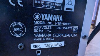 Domácí kino 5.1 + receiver Yamaha - 9