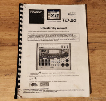 Profesionální sada ROLAND TD-20 + MILLENIUM HQ Pro pady - 9