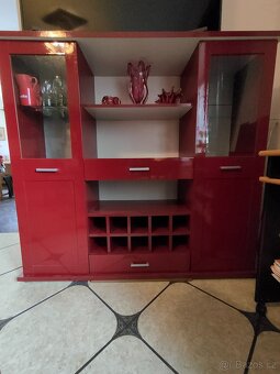 Barová skříň vitrína - 9