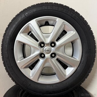 OPEL CORSA E 4x100 R15 ET39+ZIMNÍ 185/65R15 7/6mm - 9