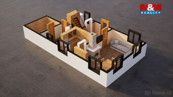 Prodej chalupy s pozemky 1266 m2 v Horním Prysku - 9