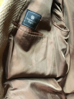 Vlněný kabát Ermenegildo Zegna, kožená brašna Zegna - 9