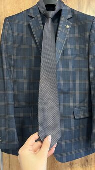 Prodám nový pánský oblek značky FERATT - 9