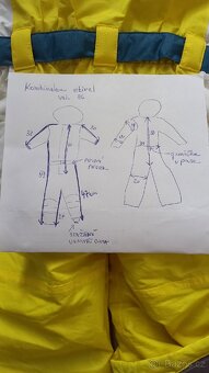 Dětská zimní kombinéza vel. 86 - 9