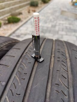 4ks letní pneu Sunwide 215/55 r18 2x3,5mm 2x5,5mm DOT 4522 - 9