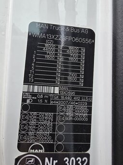 tahač MAN TGX 18.440 r.2015, EURO 6,LOWDECK,AUTOMAT,RETARDÉR - 9