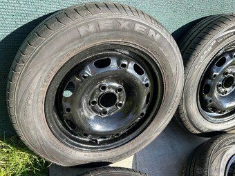 4x Letní pneu s disky 165 70R 14 na Š Fabia, VW, SEAT - 9