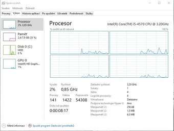 HP EliteDesk 800 G1, i5-4570, 8GB, HDD 500GB, W10#14 - 9