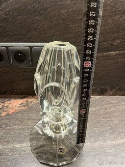 Skleněný podstavec asi pod lampu - Bohemia krystal - 9