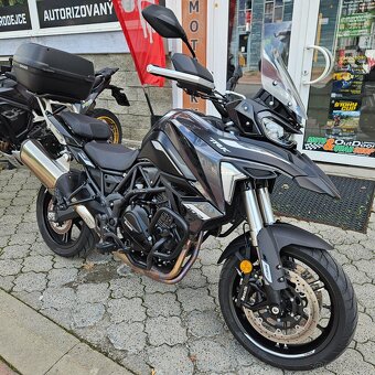 Benelli TRK 702,1. maj.,padací rám,ABS,topcase,ČR - 9