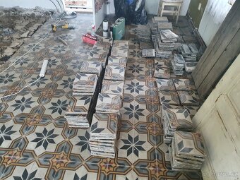 Prvorepubliková retro dlažba - 9