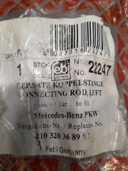 Prodám na Mercedes W210/w202 přední čep kola nový - 9