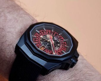 CORUM, model AC ONE 45 SQUELETTE, originál hodinky /LIMITKA/ - 9