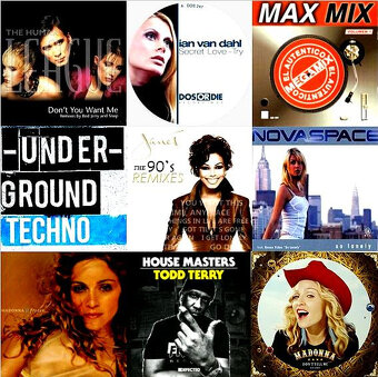 Prodám svou sbírku gramofonových desek - Techno,House,DJ -35 - 9