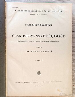 Kniha Československé přijímače: zapojovací plánky, M. Baudyš - 9