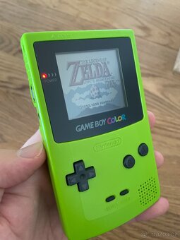 Nintendo GameBoy Color Zelená + GBxCart RW 1.4b flashGBX - 9