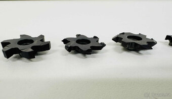 Frézy tvarové-plátkové pro drážky - T - 9