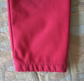 Dívčí růžové softshellové kalhoty zn.UNUO v.98/104 - 9