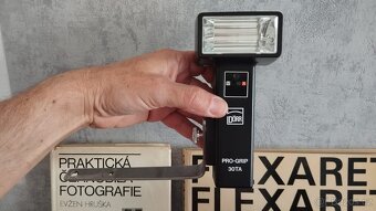 Starý fotoaparát Flexaret + pouzdro, příslušenství, krabice - 9