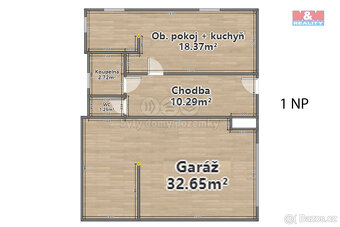 Pronájem rodinného domu, 70 m², Němčice u Domažlic - 9