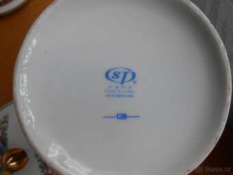 Starý čínský PORCELÁN 11kusů - foto , nepoškozené,jen jedna - 9
