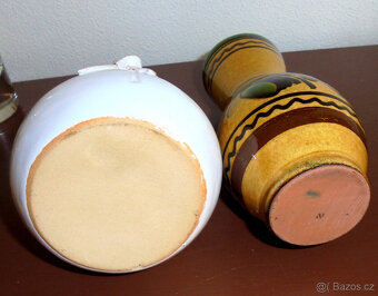 Váza - různé druhy, sklo a keramika - 9