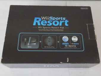Nintendo Wii Black Sports Resort Bundle - kompletní balení - 9