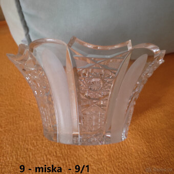 Broušené sklo z roku 1950 - 9