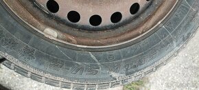 Plechový disk r16 ET 52,5 + zimní pneu 205/60/16 M+S - 9