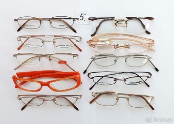 55 obrub na dioptrické brýle, různé druhy, vše dohromady - 9